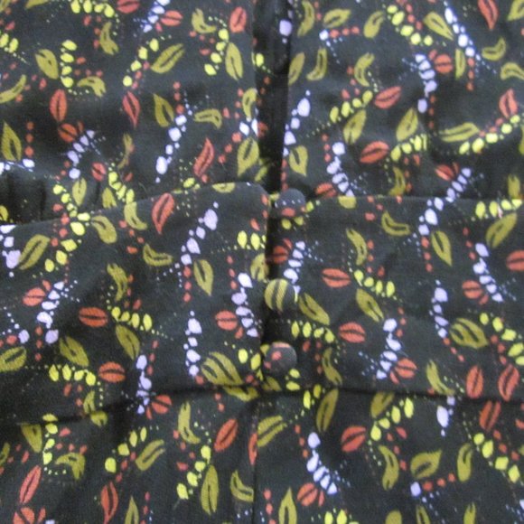 Free People Romper 0 Meet Virginia Floral Back Keyhole Pockets - Picture 10 of 12